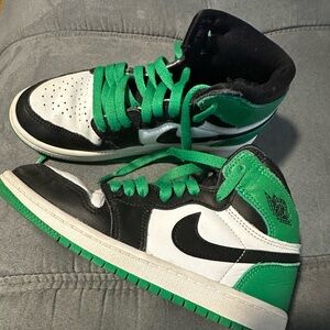 Jordan 1 High Kids Lucky Green